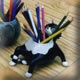 cat pencil pot