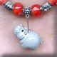 grey hippo necklace