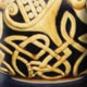 celtic knotwork pottery planter