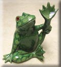 ceramic frog