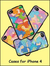 happy hippo iPhone cases