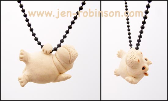 collier hippopotame